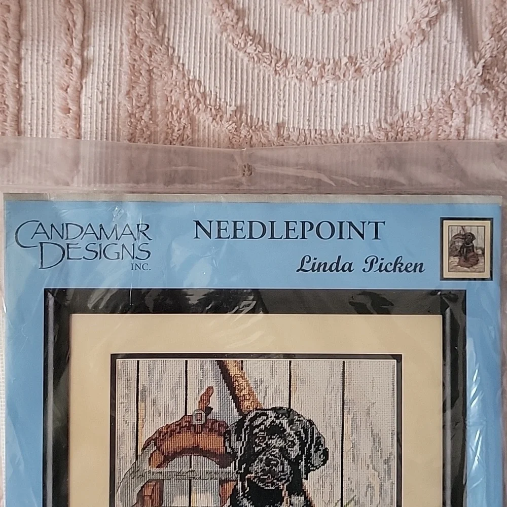 Needlepoint by Cadamar Designs, Rookie of the Year. NWOT.